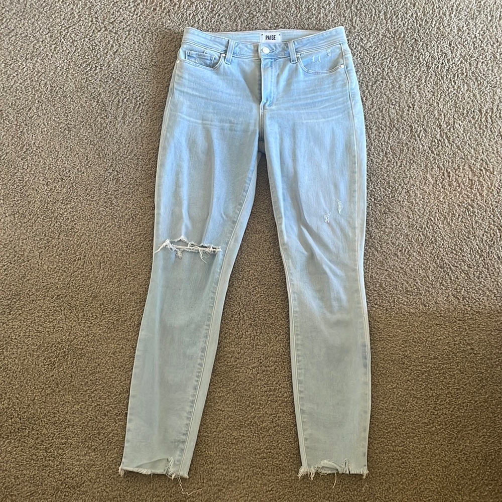 Paige Hoxton Ankle Jeans